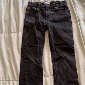 Boys super skinny black jeans